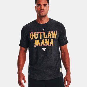 Under Armour Men Project Rock Outlaw Short Sleeve 1369138 Black Multi Sizes NWT